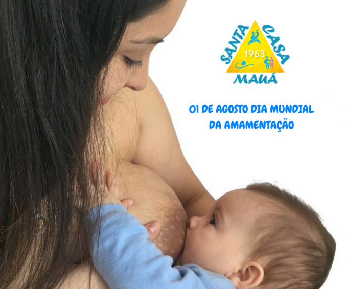 Santa Casa de Mauá promove campanha para incentivar o aleitamento materno